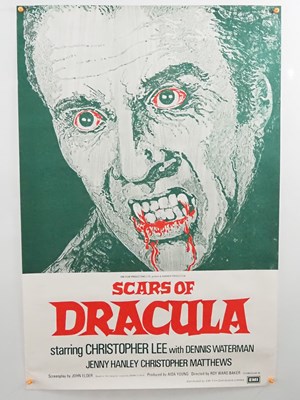 Lot 199 - SCARS OF DRACULA (1970) - UK one sheet (rolled)