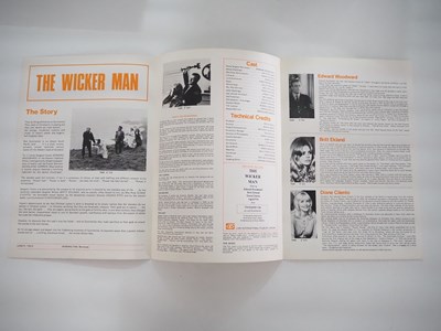 Lot 201 - THE WICKER MAN (1973) - UK press campaign book