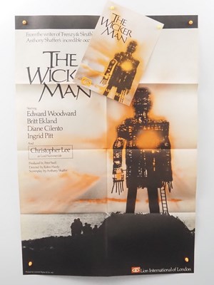 Lot 202 - THE WICKER MAN (1973) - UK one sheet film...