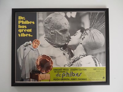 Lot 21 - A group of lobby cards comprising DR PHIBES...