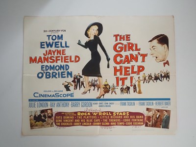 Lot 223 - THE GIRL CAN'T HELP IT (1956) US half sheet...