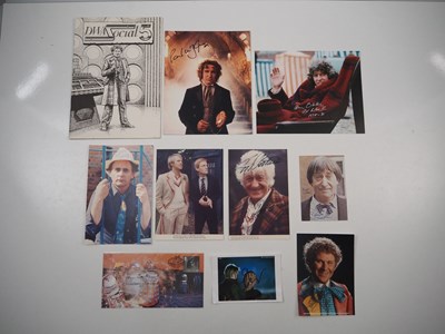 Lot 230 - A group of DOCTOR WHO autographs comprising...