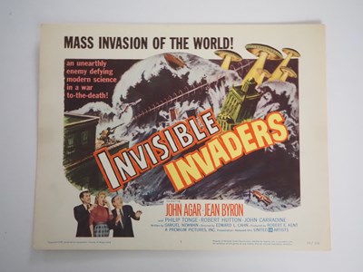 Lot 248 - PROJECT MOONBASE (1953) and INVISIBLE INVADERS...