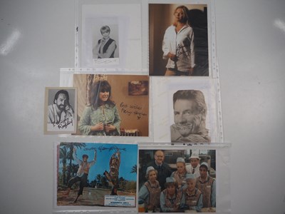 Lot 25 - Television and Film related autographs to...