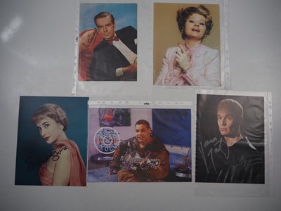 Lot 25 - Television and Film related autographs to...