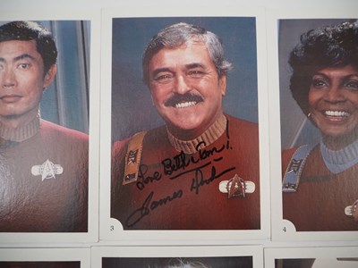 Lot 259 - A group of STAR TREK related 10" x 8"...