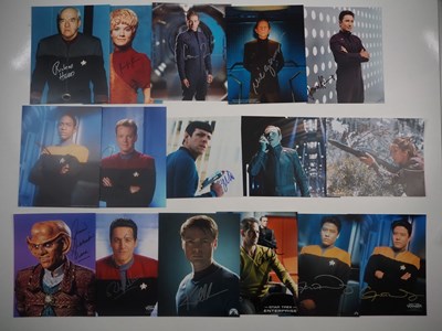 Lot 261 - A quantity of STAR TREK related autographs to...