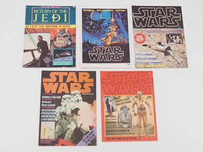 Lot 266 - STAR WARS - A group of original magazines...