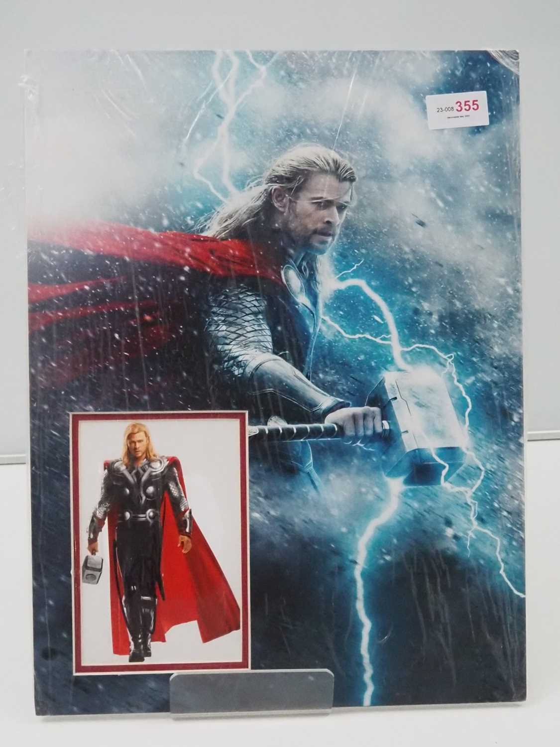 Lot 288 - Chris Hemsworth signed colour photograph...