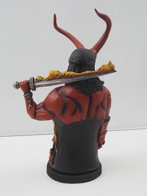 Lot 289 - DARREN RIX - HELLBOY - A hand made and painted...