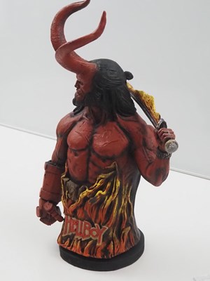 Lot 289 - DARREN RIX - HELLBOY - A hand made and painted...