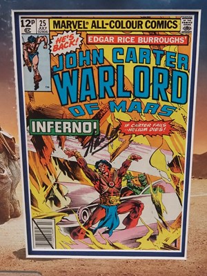 Lot 292 - MARVEL - JOHN CARTER WARLORD OF MARS #25 comic...