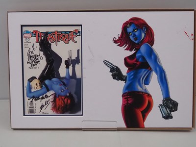 Lot 293 - MARVEL - MYSTIQUE #9 comic signed by Stan Lee,...