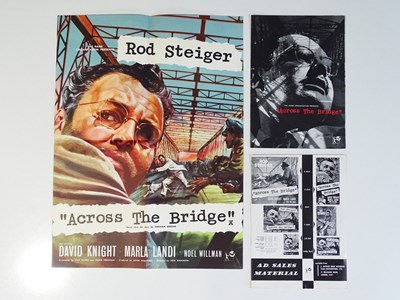 Lot 302 - ACROSS THE BRIDGE (1957) - A group of items...