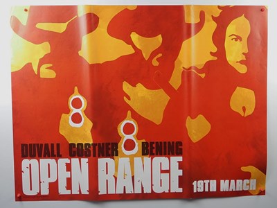 Lot 305 - OPEN RANGE (2003) - A pair of UK Quad movie...