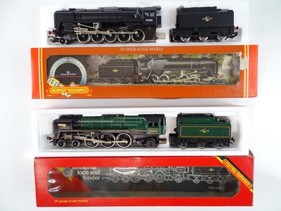 Lot 552 - A pair of HORNBY OO Gauge steam locomotives...