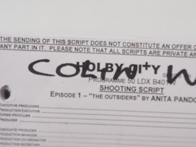 Lot 341 - HOLBY CITY Series 8 Episode 1 “The Outsiders” -...