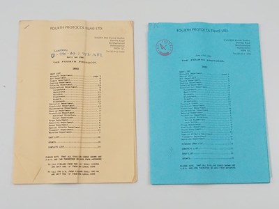 Lot 360 - THE FOURTH PROTOCOL (1987) - A group of...