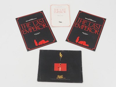 Lot 362 - THE LAST EMPEROR (1987) – Portfolio of...