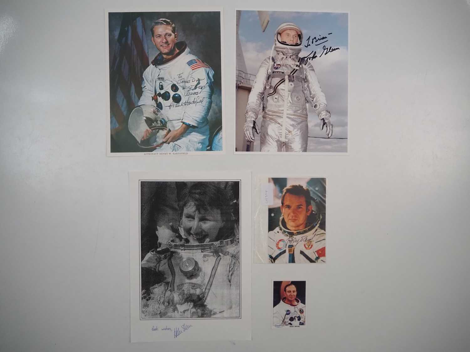 Lot 376 - A Group Of Space Related Autographs