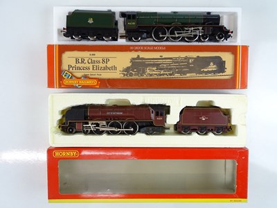 Lot 556 - A pair of HORNBY OO Gauge steam locomotives to...