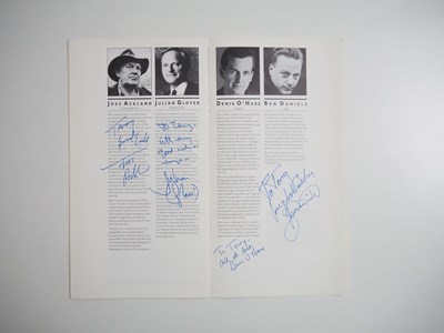 Lot 384 - Circa 150 signed and unsigned theatre...
