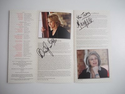 Lot 384 - Circa 150 signed and unsigned theatre...