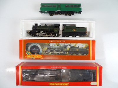 Lot 557 - A pair of HORNBY OO Gauge steam locomotives...