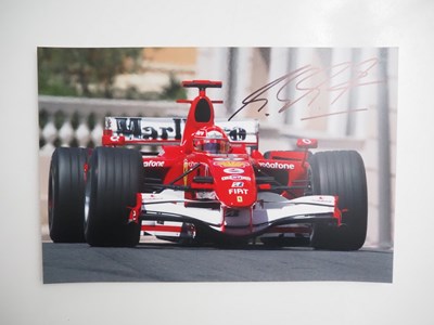 Lot 398 - MICHAEL SCHUMACHER signed 10" x 8" colour...