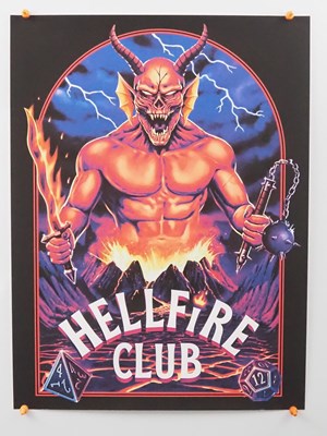 Lot 425 - HELLFIRE CLUB (STRANGER THINGS) - Tom Walker -...