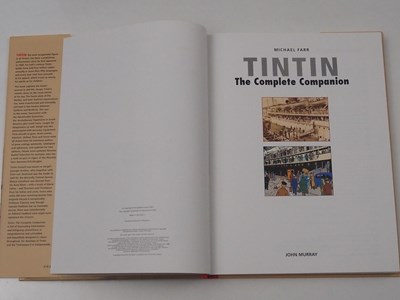 Lot 47 - TINTIN: A group of TINTIN related hardback...