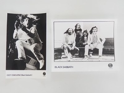 Lot 497 - BLACK SABBATH – A pair of 1970s Vertigo Record...