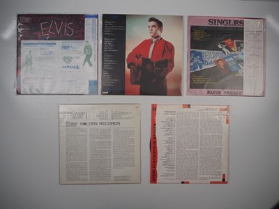 Lot 506 - Five rare ELVIS PRESLEY 12” LPs, all foreign...