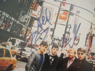 Lot 509 - FRANZ FERDINAND 'Michael' (2004) framed and...