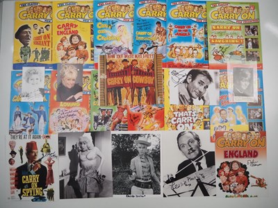 Lot 51 - A binder full of CARRY ON film related...