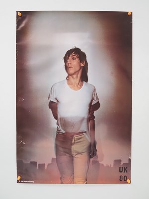 Lot 513 - IGGY POP - 1980 promotional poster -...