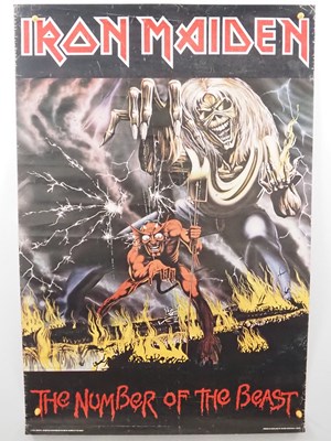 Lot 514 - IRON MAIDEN – An original promotional poster...