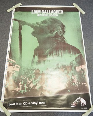 Lot 519 - LIAM GALLAGHER - HMV Album promotional poster...