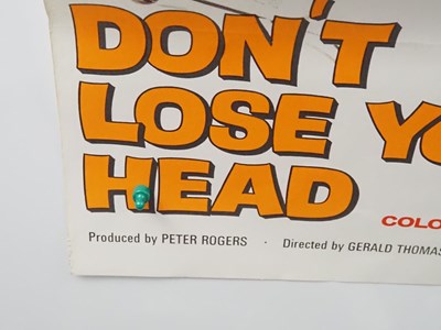 Lot 52 - CARRY ON DON'T LOSE YOUR HEAD (1966) - UK /...