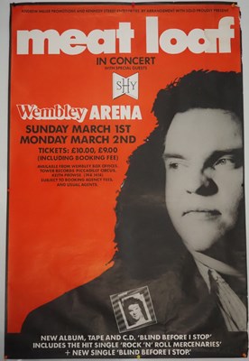 Lot 523 - MEATLOAF 'Blind Before I Stop' Wembley Arena...