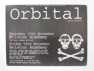 Lot 526 - ORBITAL - UK Quad - Thursday 15th and Friday...