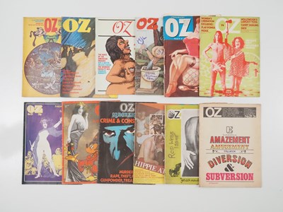 Lot 527 - OZ MAGAZINES: A group of 12 copies (some with...