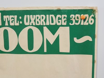 Lot 538 - THE ADVERTS (1978) - A UK Quad concert poster...