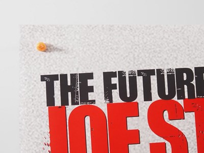 Lot 546 - THE CLASH - JOE STRUMMER: THE FUTURE IS...