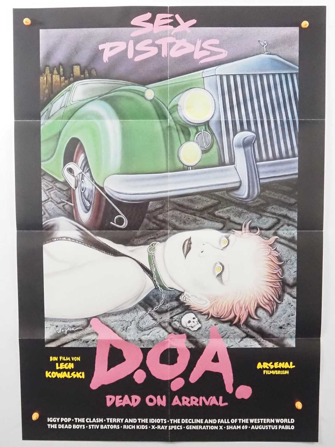 Lot 551 - THE SEX PISTOLS: D.O.A. (1980) German A1