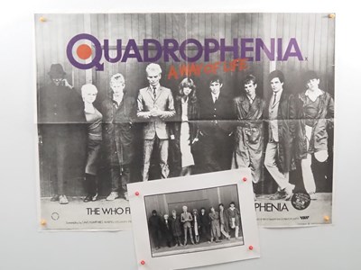 Lot 557 - THE WHO 'QUADROPHENIA' A 16" x 12" original...