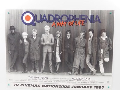 Lot 561 - QUADROPHENIA (1979) - 1997 re-release UK Quad...