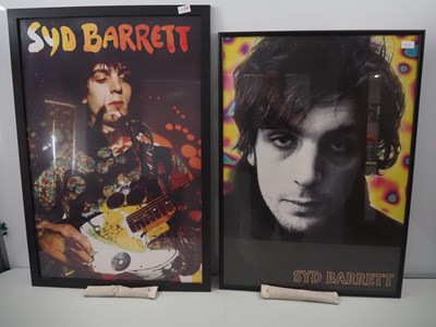 Lot 562 - PINK FLOYD - A pair of Syd Barrett framed and...