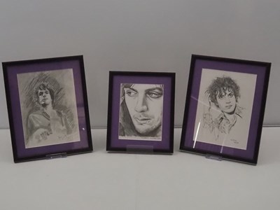 Lot 568 - PINK FLOYD: A group of framed and glazed...