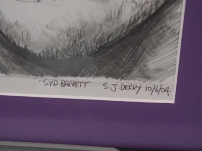 Lot 568 - PINK FLOYD: A group of framed and glazed...